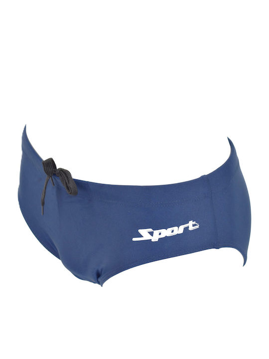 Ανδρικό Μαγιό Slip Sport Κ.dn15476 Blue Dark
