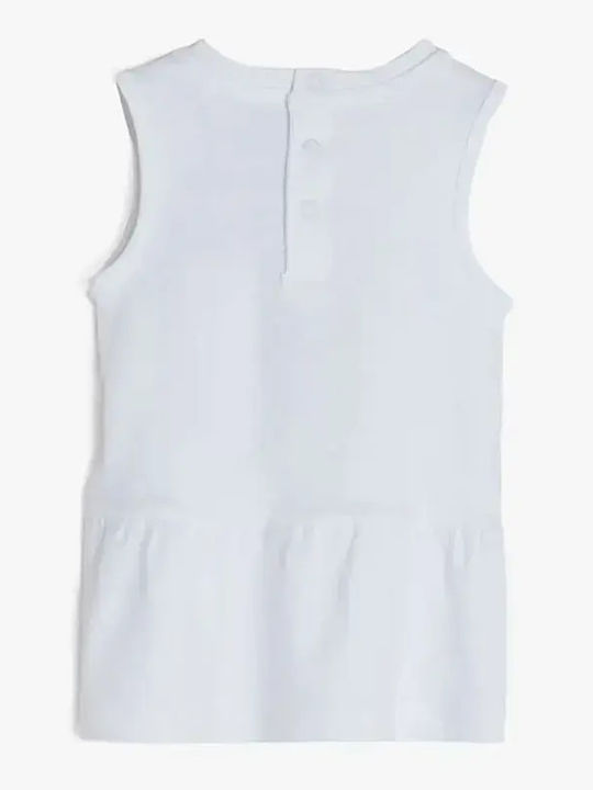 Guess Παιδικό Φόρεμα Off White