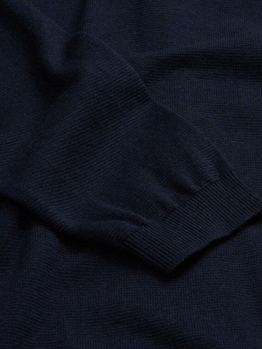 Men's Knitted Jacket Blue