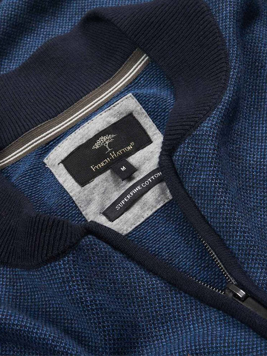 Men's Knitted Jacket Blue