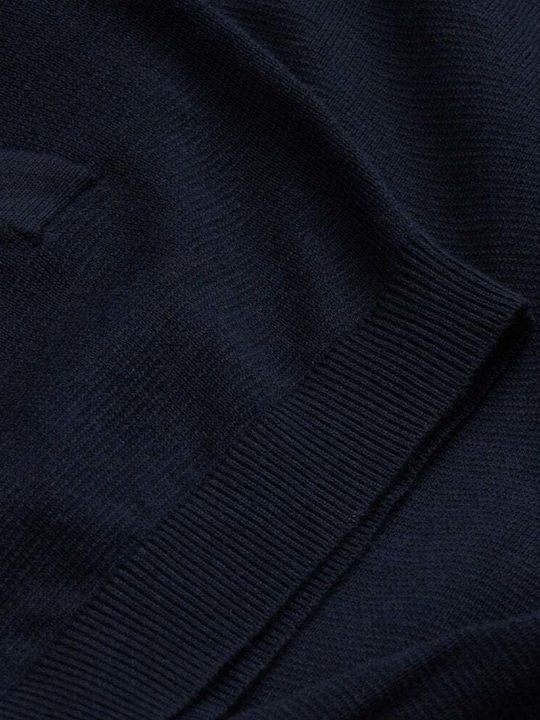 Men's Knitted Jacket Blue