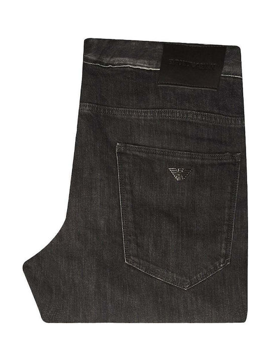 Men's Jeans Pants with Slim Fit Black