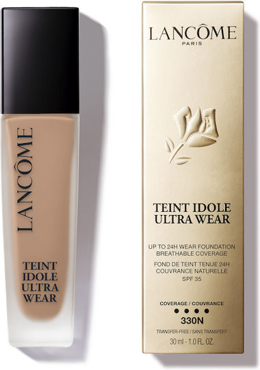 Lancome Teint Idole Ultra Wear Лилаво/бяло SPF35 330Ν 30мл