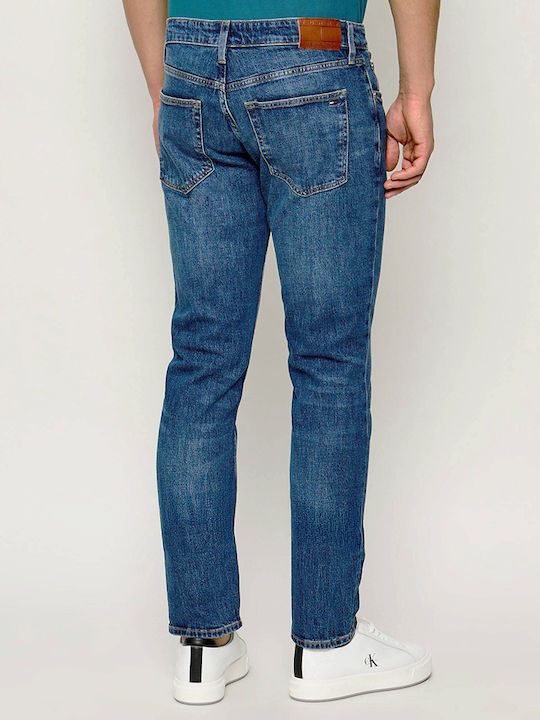 Tommy Hilfiger Scanton Ανδρικό Παντελόνι Τζιν Slim Fit Γκρι