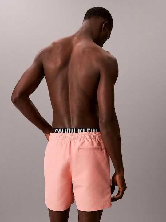 Herren Boxershorts Rosa mit Muster