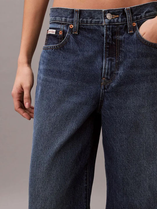 Damen Jeans Hosen Blau Mit Rissen