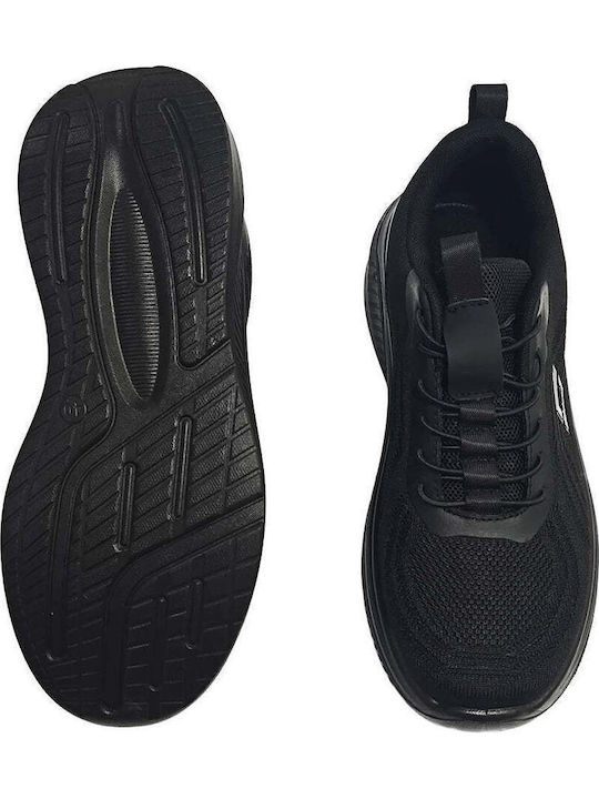 Πάνινα Ανδρικά Slip-On Μαύρα