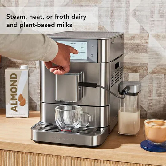 Kitchenaid KF8 Автоматична Еспресо Кафемашина с Мелачка Неръждаема Стомана 5KES8558BSX