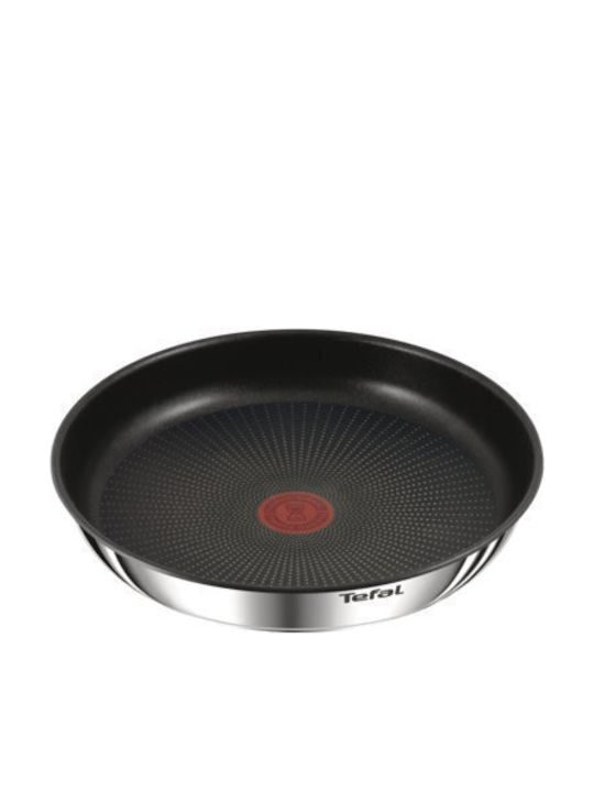 Tefal Ingenio Emotion Σετ Τηγάνια από Ανοξείδωτο Ατσάλι με Αντικολλητική Επίστρωση 3τμχ