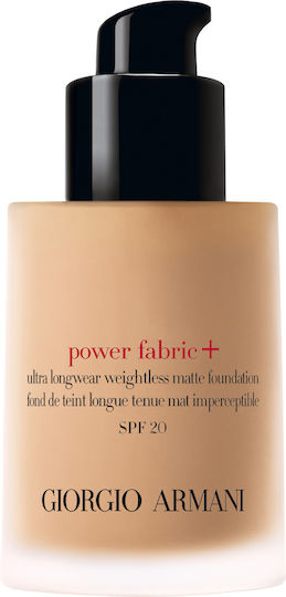 Giorgio Armani Power Fabric Foundation Mov/alb SPF20 6.5 30ml