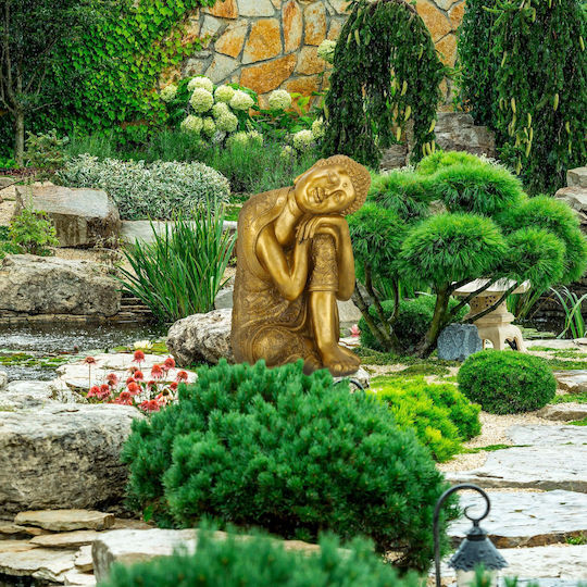 Relaxdays Figurină Decorativă Buddha 61x37x40cm
