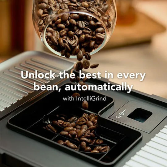 Kitchenaid KF2 Automatic Espresso Coffee Machine with Grinder Matte Black 5KES8452BBM