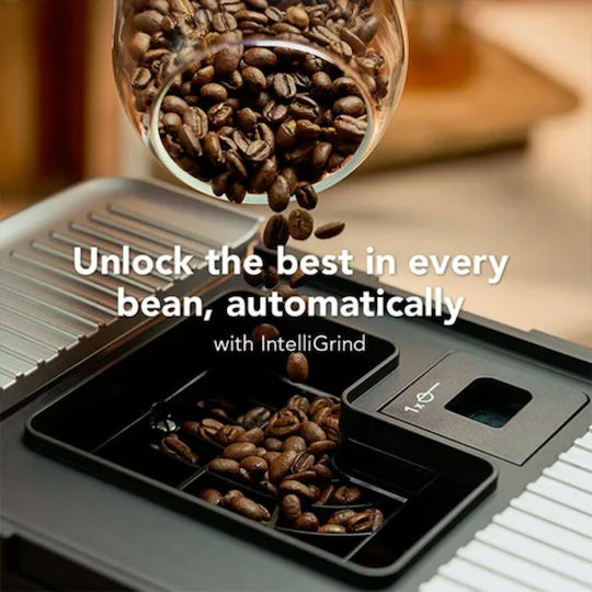 Kitchenaid KF4 Αυτόματη Μηχανή Espresso με Μύλο Άλεσης White