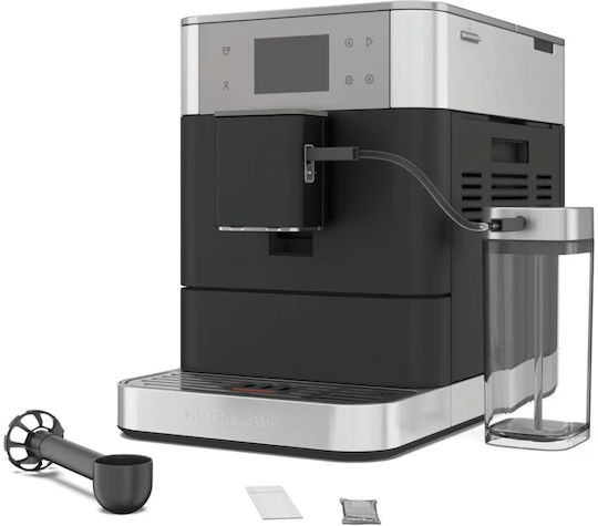 Kitchenaid KF7 Αυτόματη Μηχανή Espresso με Μύλο Άλεσης Black 5KES8557BBK