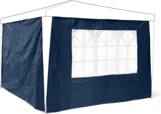 Relaxdays Страничен За Киоск Син С PVC Покритие 1.9x2.9m