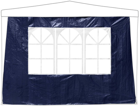 Relaxdays Страничен За Киоск Син С PVC Покритие 1.9x2.9m