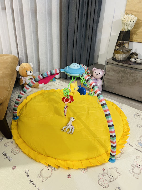 Kids Rug Cotton Galben