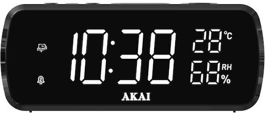 Akai Home Επιτραπέζιο Ψηφιακό Ρολόι με Ξυπνητήρι & Ραδιόφωνο ACR-1080 Akai Home Επιτραπέζιο Ψηφιακό Ρολόι με Ξυπνητήρι & Ραδιόφωνο ACR-1080