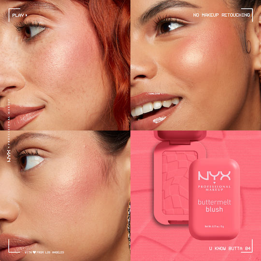 NYX Professional Makeup Blush Buttermelt 04 U Know Butta 5gr