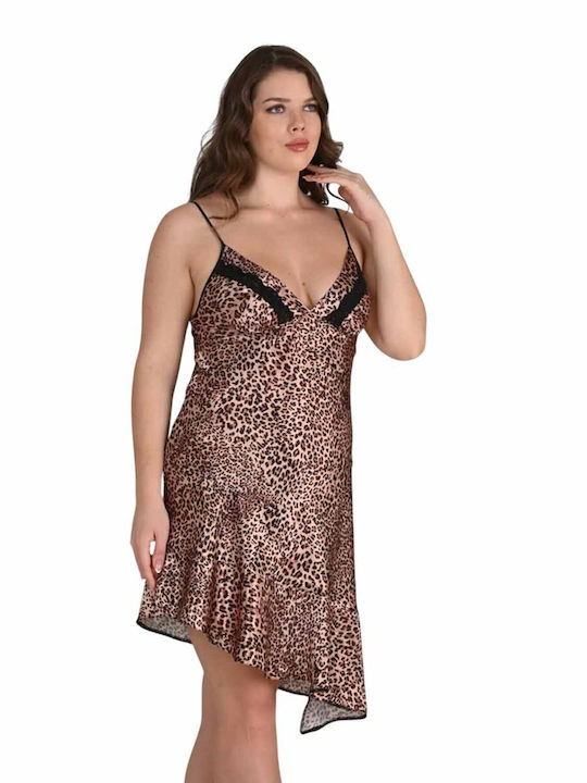 Primoda Summer Women's Nightgown Animal