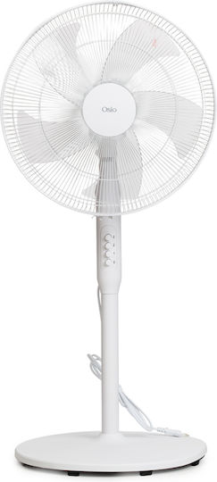 Osio Ανεμιστήρας Ορθοστάτης 50W Λευκός