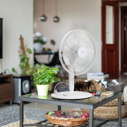 Osio Ανεμιστήρας Ορθοστάτης 50W Λευκός