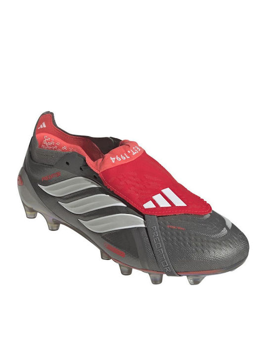 Elite Football Shoes with Cleats AG Black