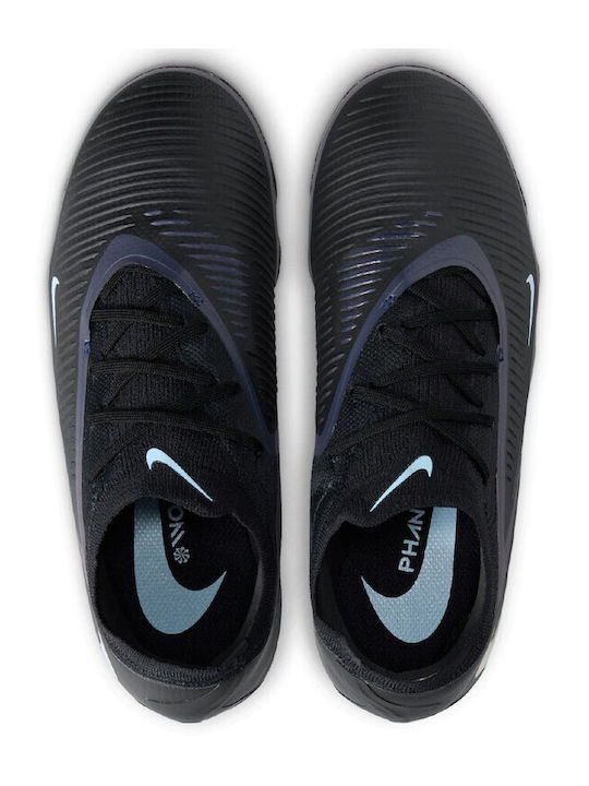 Nike Phantom 6 Low Pro Футболни Обувки с Бутони FG Черни