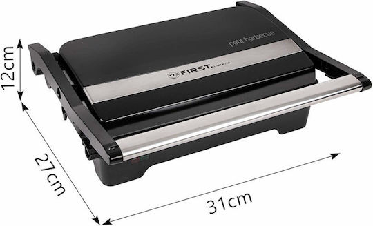 First Austria Sandwich Maker Grill 1200W Black