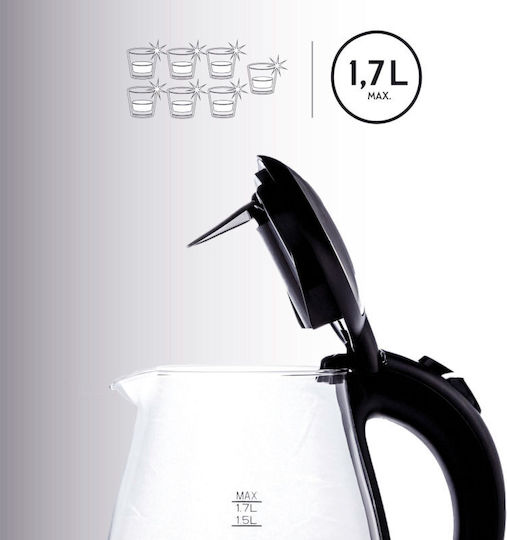 First Austria Fierbător 1.7lt 2200W Argintiu