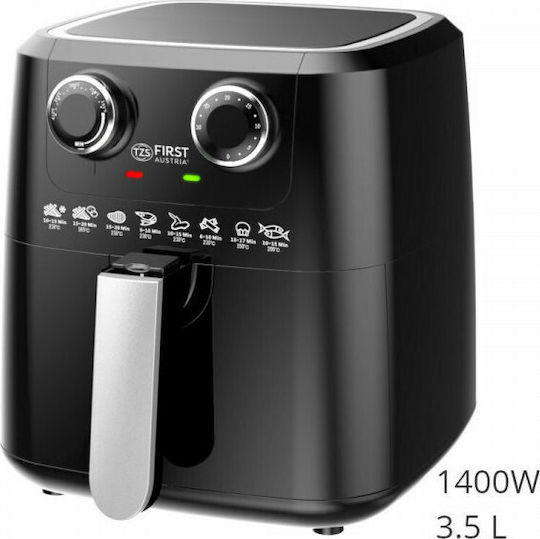 First Austria Heißluftfritteuse 3.5Es Schwarz FA-5053