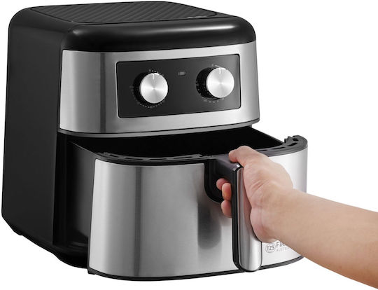 First Austria Air Fryer 8lt Ασημί FA-5053-7