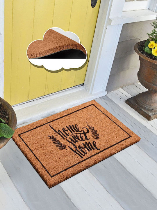 SteweHome Non-Slip White Doormat Thickness 15mm
