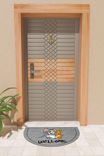SteweHome Πατάκι Εισόδου Γκρι STE-031706-P31706 Γκρι