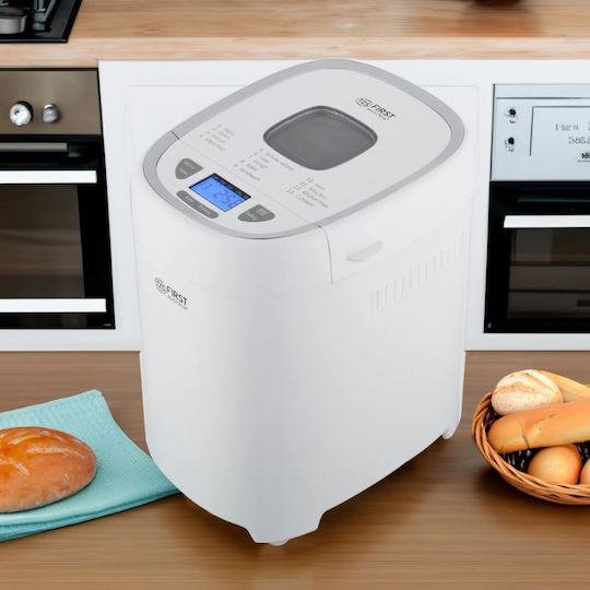 First Austria Bread Maker 550W with Container Capacity 900gr and Baking Programs