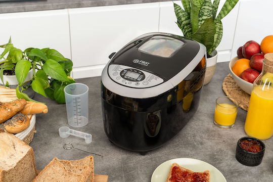 First Austria Bread Maker 850W with Container Capacity 1250gr and 12 Baking Programs