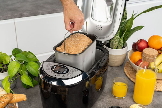 First Austria Bread Maker 850W with Container Capacity 1250gr and 12 Baking Programs