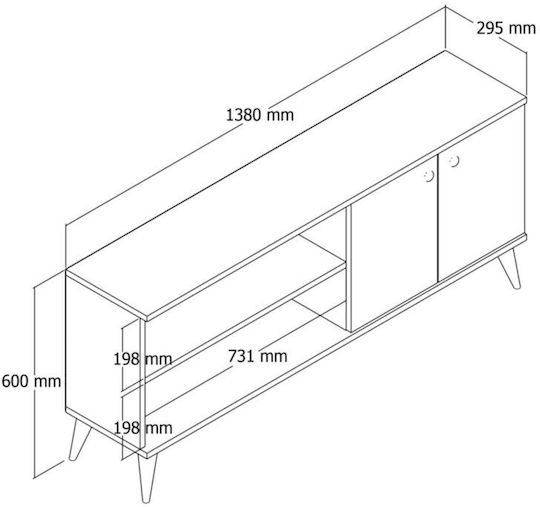 Stand TV Maro L138xA30xÎ60cm