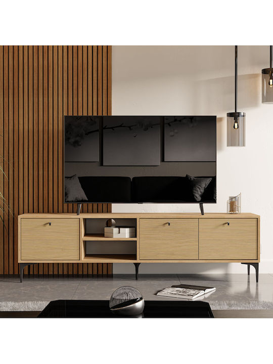 Brown TV Stand L180xD35xH51cm