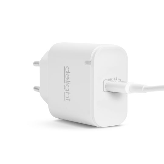 Alista Home Incarcator Fără Cablu cu Port USB-C 20W Power Delivery Alb (GLB_55046WH)
