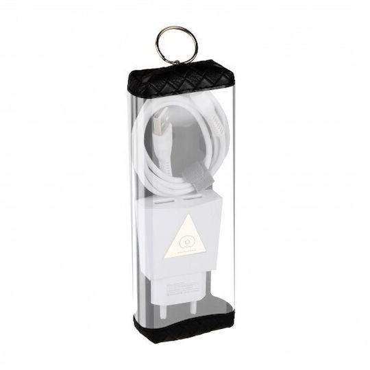 Alista Home Încărcător și Cablu micro USB Alb (3578)