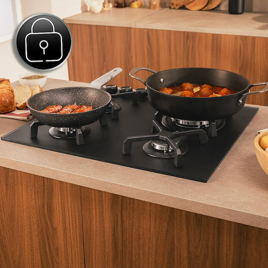 Cecotec Bolero Squad G Plită Pe Gaz Autonomă 58.3x50.9cm