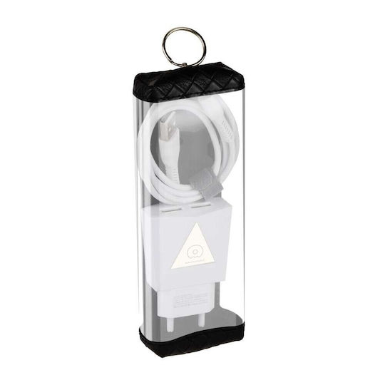 Alista Home Încărcător și Cablu micro USB Alb (3578)