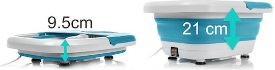 First Austria Massage Device for the Legs with Infrared Heat and Vibration Blue