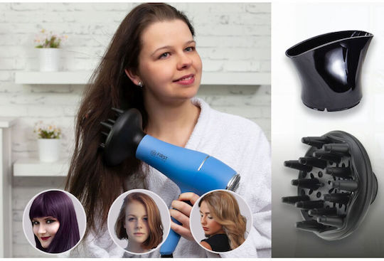 First Austria Ionic Hair Dryer with Diffuser 2200W Blue