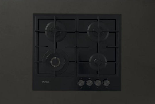 Whirlpool Εστία Φυσικού Αερίου Αυτόνομη 59x51εκ.