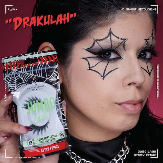 NYX Professional Makeup Jumbo Lash False Eyelashes Spiky Fringe Black