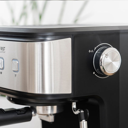 First Austria Espressomaschine 850W Druck 15bar Schwarz FA-5476-2