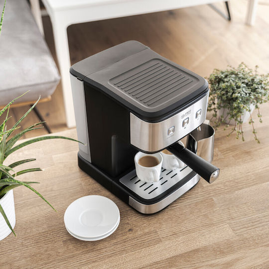 First Austria Espressomaschine 850W Druck 15bar Schwarz FA-5476-2