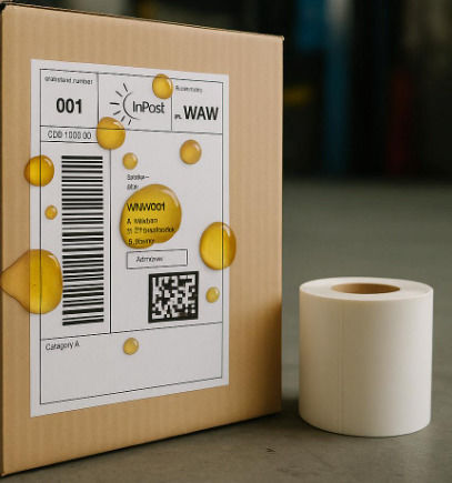 Appack 500 Self-Adhesive Labels on Roll for Label Printer 100x150mm